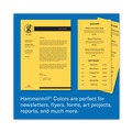 Copy & Printer Paper | Hammermill 10316-8 Colors 20 lbs. 8.5 in. x 11 in. Print Paper - Goldenrod (500/Ream) image number 8