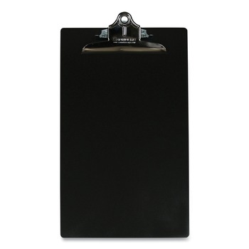 Saunders 23519 1 in. Clip Capacity Aluminum Clipboard - Black