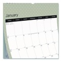 Bulletin Boards | Blueline C173121 12-Month (Jan to Dec): 2026 12 in. x 17 in. Minimalistic Artwork Wall Calendar - White/Multicolor Sheets image number 3