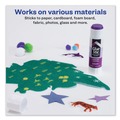 Adhesives & Glues | Avery 00226 1.27 oz Permanent Glue Stic - Applies Purple, Dries Clear image number 4