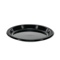 Bowls and Plates | Pactiv Corp. YPI9E 8.88 in. Diameter Prairieware Impact Plastic Plate Dinnerware - Black (400/Carton) image number 0