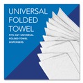 Paper Towels and Napkins | Scott 37490 Essential 1-Ply 8 in. x 9.4 in. Multi-Fold Towels - White (16/Carton) image number 2