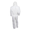 Safety & First Aid | Ansell 49116 A20 Breathable Particle Protection Coveralls with Zip Closure - Triple Extra Large, White (20/Carton) image number 2