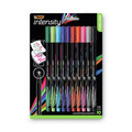 Pens | BIC FPINFAP10-AST Intensity Extra-Fine 0.4 mm. Stick Porous Point Pen - Assorted Ink/Barrel Colors (10/Pack) image number 0
