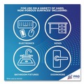 Hand Wipes | LYSOL Brand 19200-89346 7 in. x 7.25 in. 1-Ply Disinfecting Wipes - Crisp Linen/White (6/Carton) image number 10