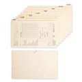 File Folders | Smead 78278 Legal Size K-Style Fasteners Punched Replacement Pressboard Mortgage File Dividers - Manila (12/Box) image number 2
