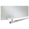 White Boards | Iceberg 31160 Clarity 72 in. x 36 in. Glass Dry Erase Board with Aluminum Trim - White Surface image number 2