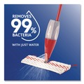 Mops | O-Cedar 173579EA ProMist MAX Microfiber Refill Custom Size for ProMist Mop System - Red/White/Gray image number 1