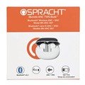 Office Electronics & Batteries | Spracht BNANC007 Blunote Earbuds - Silver/White image number 6