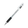 Pens | Pilot 32010 EasyTouch Medium 1 millimeter Stick Ballpoint Pen - Black Ink/Clear/Black Barrel (1-Dozen) image number 4
