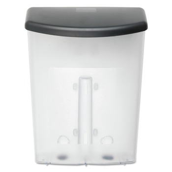 Deflecto 790901 10w x 4.5d x 13.13h Outdoor Literature Box - Clear/Black