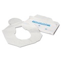 Just Launched | HOSPECO HG-1000 Health Gards Half-Fold 14.25 in. x 16.5 in. Toilet Seat Covers - White (1000/Carton) image number 0