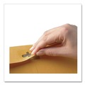 Envelopes & Mailers | Quality Park QUA43468 Postage Saving ClearClasp 6 x 9 Cheese Blade Flap Envelope - Brown Kraft (100/Box) image number 2