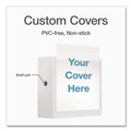 Binders | Cardinal 10350CB Premier 3 Easy Open Locking Slant D Ring 5 in. Capacity ClearVue Binder - White image number 6