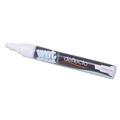 Back to School Sale | Deflecto SMA510-V4-WT Wet Erase Markers with Medium Chisel Tip - White (4/Pack) image number 7