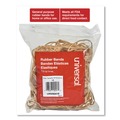 Rubber Bands | Universal UNV00418 Size 18 Rubber Bands with 0.04-in Gauge - Beige (400/Pack) image number 3