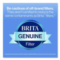 Food Service | Brita 36089EA 40 oz. Classic Water Filter Pitcher - Clear image number 7