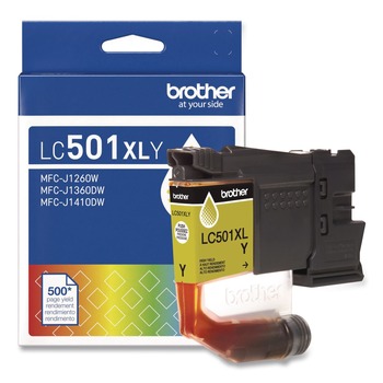 Brother LC501XLYS LC501XLYS 500 Page-Yield High-Yield Ink - Yellow