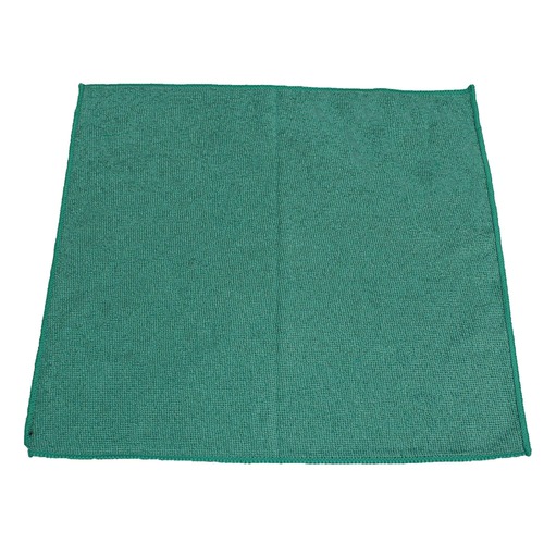 Cleaning Cloths | Impact LFK301 16 in. x 16 in. Lightweight Microfiber Cloths - Green (240/Carton) image number 0