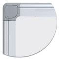 White Boards | MasterVision MA2700790 72 in. x 48 in. Reversible Earth Silver Easy-Clean Dry Erase Board - White Surface/Silver Aluminum Frame image number 2