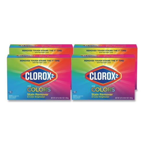 Laundry Detergents | Clorox 2 03098 49.2 oz. Stain Remover and Color Brightener Powder - Original (4/Carton) image number 0