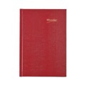 Notebooks & Pads | Brownline CB389.RED 8.25 in. x 5.75 in. 12-Month (Jan to Dec): 2025 Daily/Monthly Planner - Red Cover image number 3