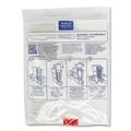 Cutlery | World Centric KN-PS-6DP Cutlery Dispenser Plastic Knife Refills - White (10/Carton) image number 1
