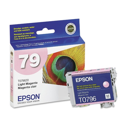 Back to School Sale | Epson T079620 T079620 (79) 810 Page-Yield Claria High-Yield Ink - Light Magenta image number 0