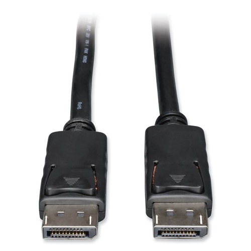 Electronic Adapters & Chargers | Tripp Lite P580-003 3 ft. DisplayPort Cable with Latches - Black image number 0