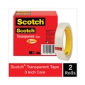 Just Launched | Scotch 600-2P34-72 0.75 in. x 72 yds. 3 in. Core Transparent Tape (2/Pack) image number 6