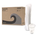 Cups and Lids | Boardwalk BWKPET14 14 oz. PET Cups - Clear (50/Bag, 20 Bags/Carton) image number 1