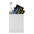 Envelopes & Mailers | Quality Park QUA64014 9 x 11.5 Cheese Blade Flap Photo/Document Mailer - White (25/Box) image number 3