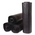 Trash Bags | Inteplast Group SLW3858SPK 38 in. x 58 in. 60-Gallon 1.15 mil. Interleaved Roll Low-Density Commercial Can Liners - Black (4-Rolls/Carton) image number 2