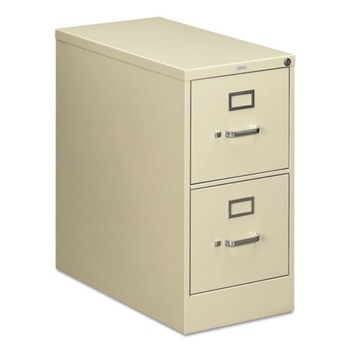 HON H212.P.L 15 in. x 28.5 in. x 29 in. 210 Series 2 Letter-Size Vertical File Drawers - Putty