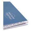 File Folders | Smead 89237 Deluxe 20 Dividers Reinforced Tabs Expandable Indexed Desk File/Sorter - Dark Blue Cover/Legal Size image number 2