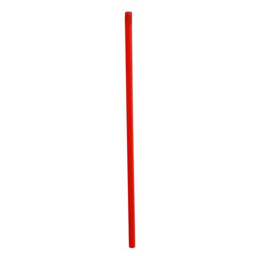 Cutlery | Boardwalk BWKJSTUW775RED 7.75 in. Polypropylene Jumbo Straws - Red (2500/Carton) image number 0