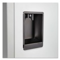 Office Filing Cabinets & Shelves | Safco 5523GR 12 in. x 18 in. x 78 in. Double-Tier Locker - Two-Tone Gray image number 1
