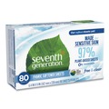 Laundry Detergents | Seventh Generation 10732913449306 Natural Fabric Softener Sheets - Unscented (80 Sheets/Box, 4/Carton) image number 7