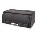 Cleaning Carts | Rubbermaid Commercial 2202528 Locking Security Hood for Housekeeping Carts - Black image number 1