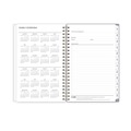 Notebooks & Pads | Blue Sky BLS143974 8 in. x 5 in. 12-Month (Jan to Dec): 2026 Tula Weekly/Monthly Planner - Floral Artwork, Purple/Pink/White Cover image number 4
