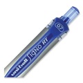Pens | uni-ball 65941 Signo 0.7 mm Retractable Gel Pen - Blue Ink/Silver/Blue Barrel/Medium (1-Dozen) image number 5