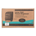Paper Towels and Napkins | San Jamar T1190TBK 12.94 x 9.25 x 16.5 Oceans Lever Roll Towel Dispenser - Black Pearl image number 3