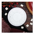 Just Launched | Dart 20RL Vented Foam Lids Fits 6 - 32 oz. Cups - White (10 Packs/Carton) image number 4