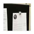 Back to School Sale | Advantus 91172 Grip-A-Clip 0.13 in. Jaw Capacity Magnetic/Adhesive Clips - Gray (10/Box) image number 4