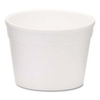 BOWLS AND PLATES | WinCup 221994 4 oz Tall Style Foam Bowls - White (1000/Carton)