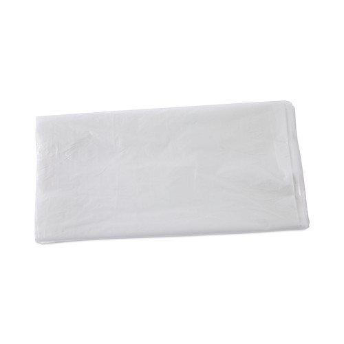 Trash & Waste Bins | Boardwalk Z7660HNKX02 38 in. x 60 in. 60 gal. 13 mic High Density Industrial Can Liners Flat Pack - Natural (200/Carton) image number 0