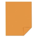 Copy & Printer Paper | Astrobrights 22851 65 lbs. 8.5 in. x 11 in. Colored Cardstock - Cosmic Orange (250/Pack) image number 1