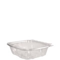 Just Launched | Dart CH24DEF ClearPac SafeSeal 24 oz. Tamper-Resistant/Evident Flat-Lid Containers - Clear (100/Bag, 2 Bags/Carton) image number 3