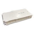 Food Trays, Containers, and Lids | Karat FP-PBF16W 16 in. x 16 in. x 1.97 in. Corrugated Paper Boxes - White/Brown (50/Bundle) image number 8