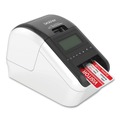 Label Makers | Brother QL820NWBC QL-820NWBC 5 in. x 5.7 in. x 9.2 in. 110 Labels/min Print Speed Ultra Flexible Label Printer image number 2
